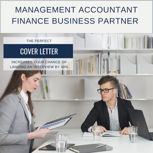 DIY Cover Letter Template For Management Accountant - Finance Business Partner (APS5/6) Positions