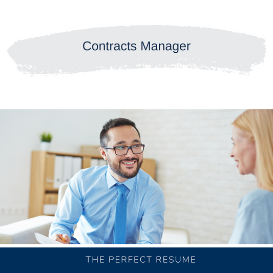 Contracts Manager Resume Writing Services
