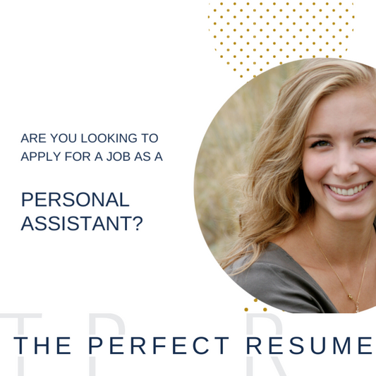 Personal Assistant Resume Writing Services