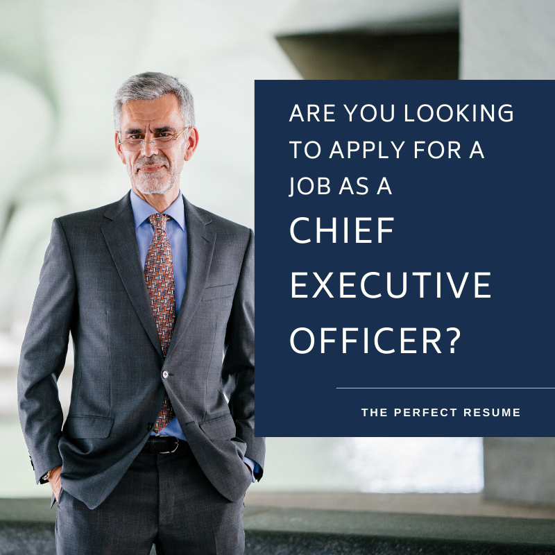 Chief Executive Officer Resume Writing Services