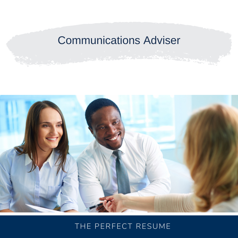 Communications Adviser Resume Writing Services