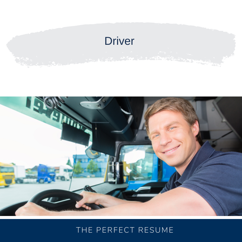 Driver Resume Writing Services