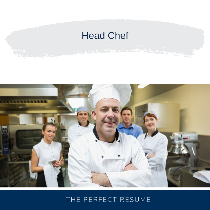 Head Chef Resume Writing Services