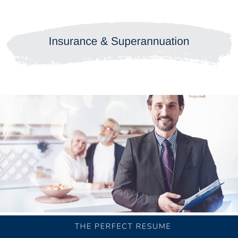 Insurance and Superannuation Resume Writing Services