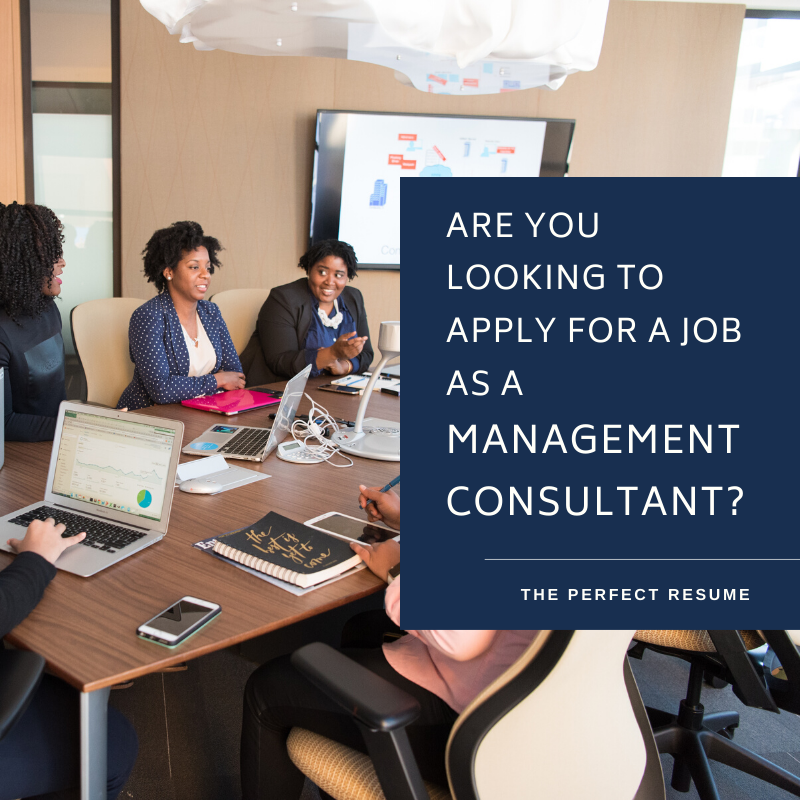 Management Consultant Resume Writing Services