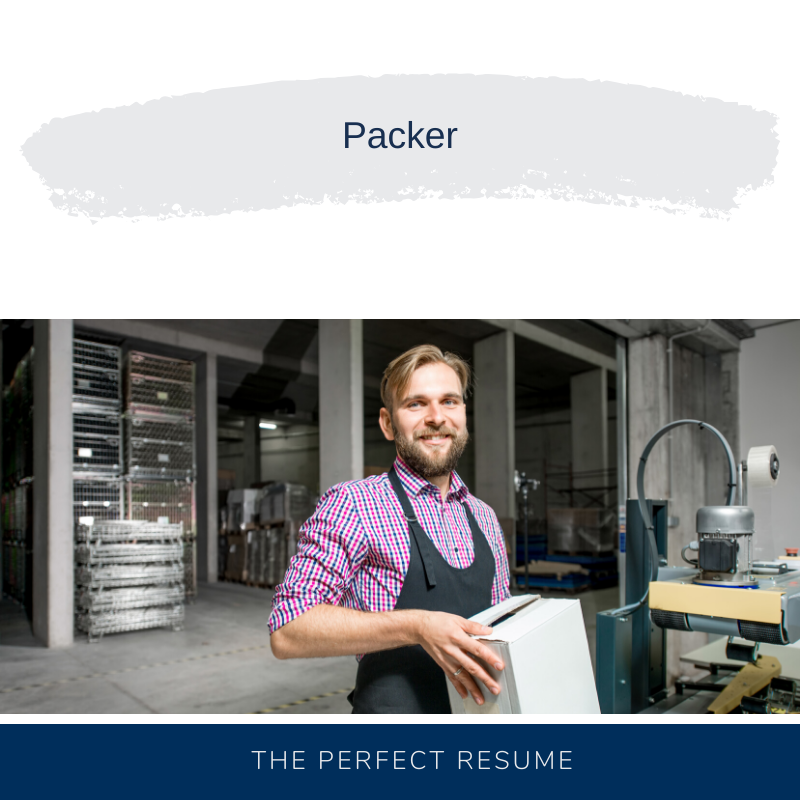Packer Resume Writing Services