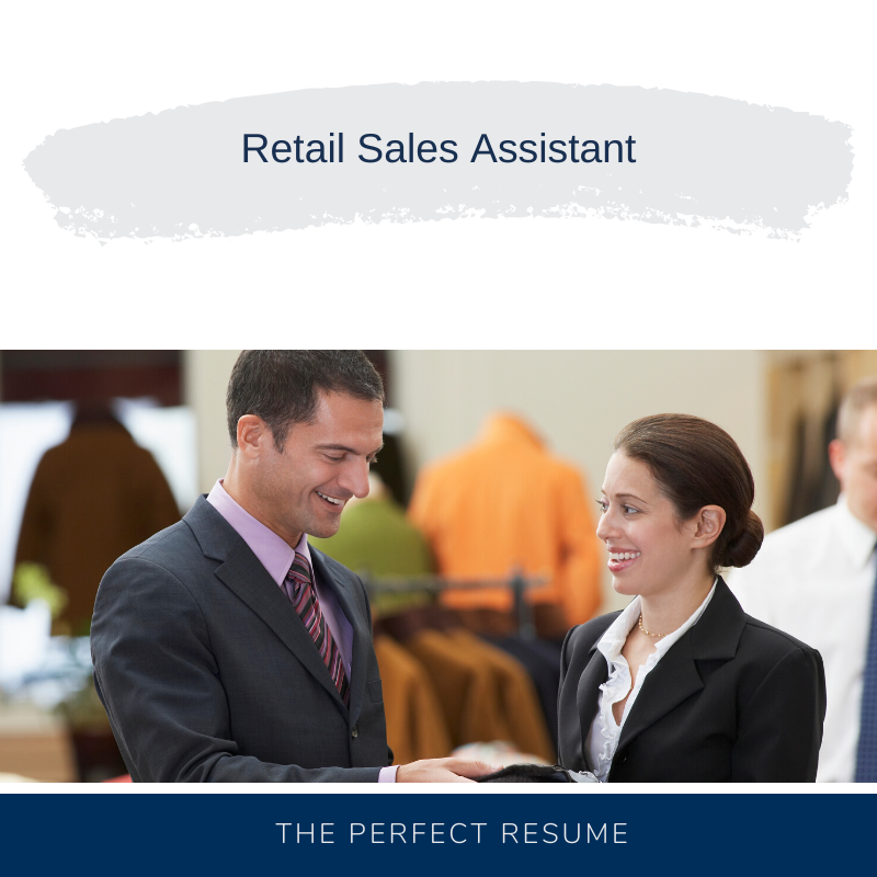 Retail Sales Assistant Resume Writing Services