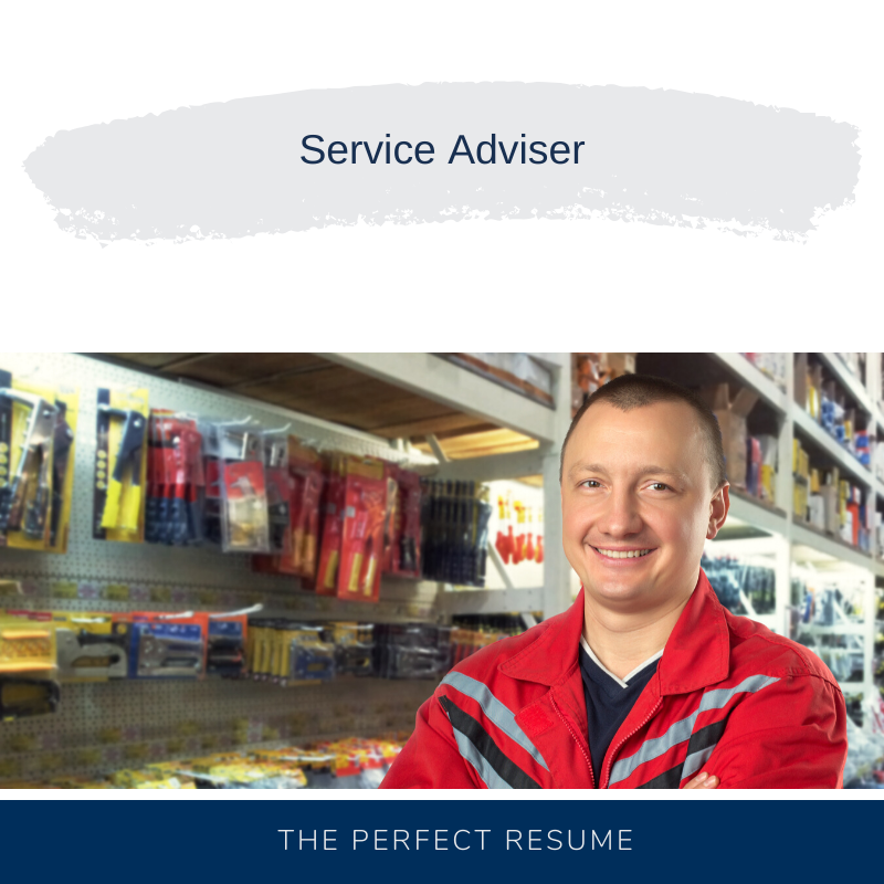 Service Adviser Resume Writing Services