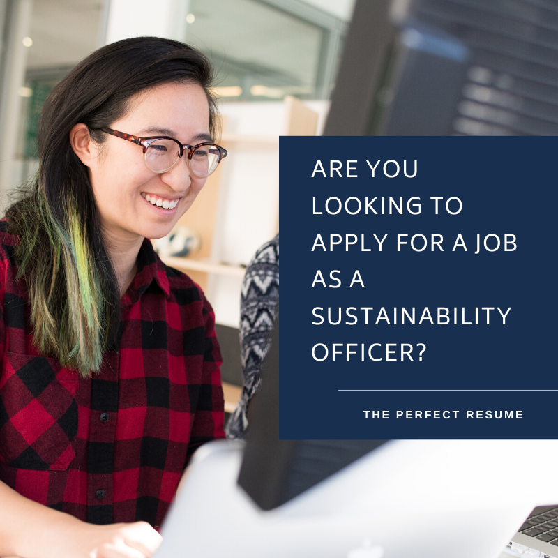Sustainability Officer Resume Writing Services