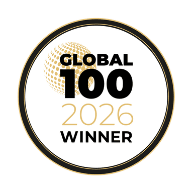 Global 100 2026 Winner award logo