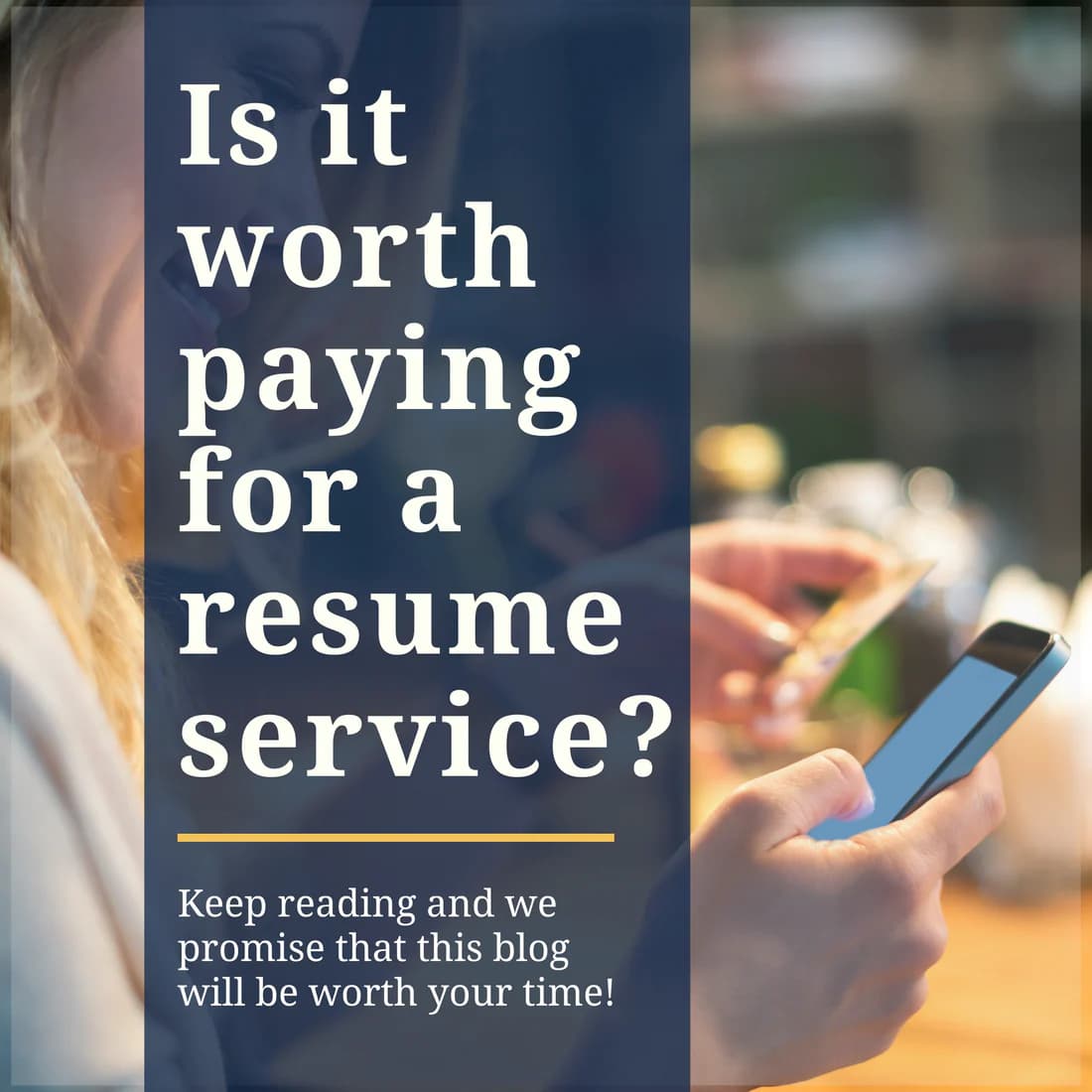 Are resume services worth it?