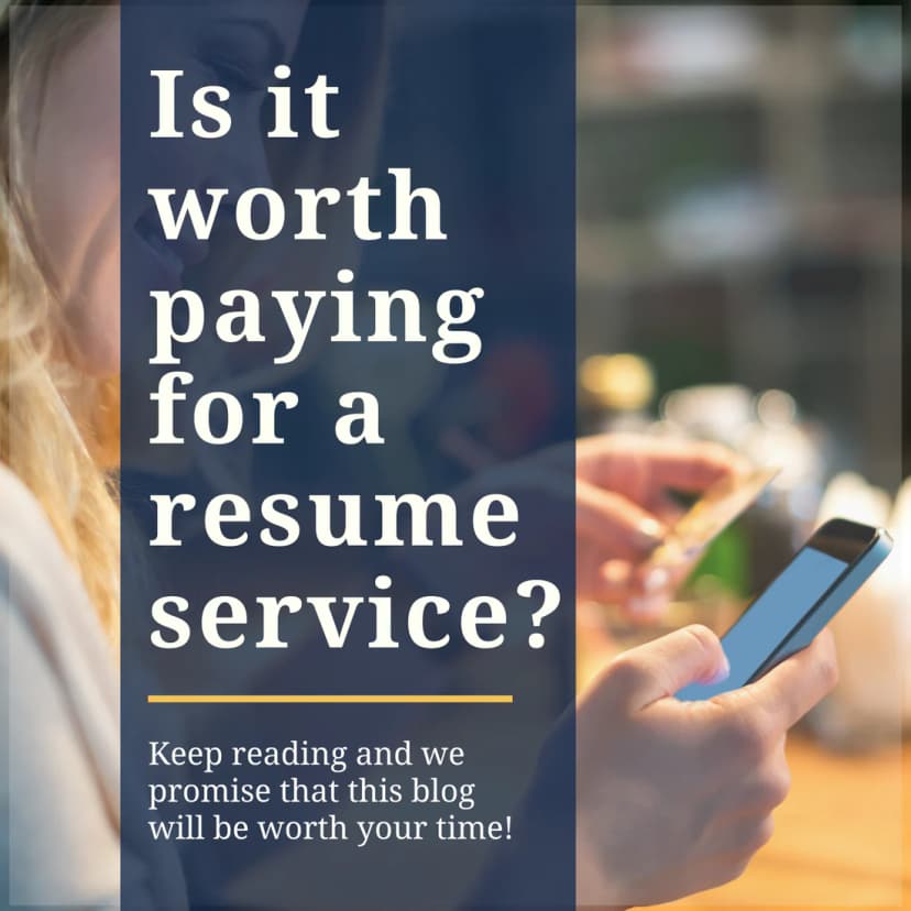 Are resume services worth it?