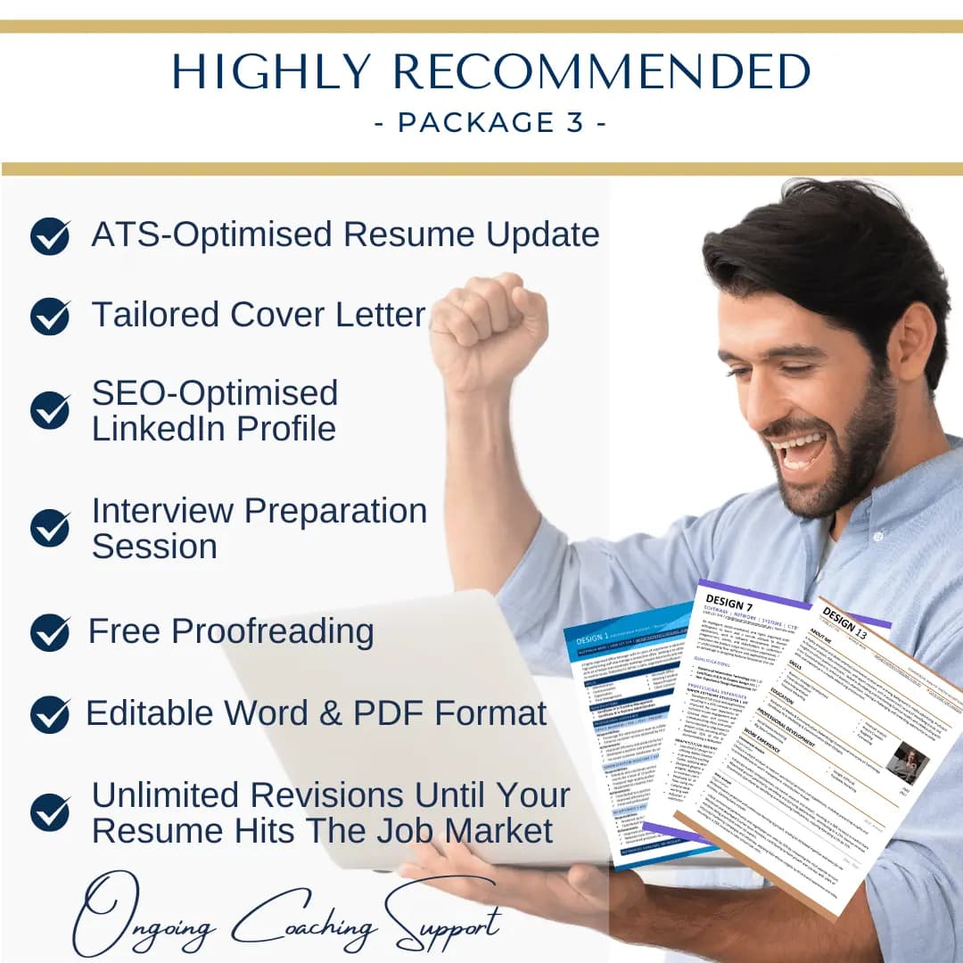 Resume Writing Services Package 3