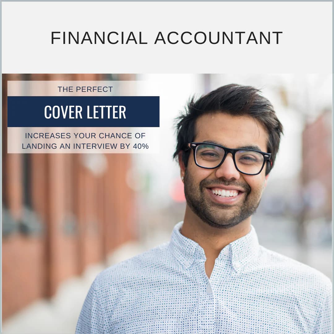 DIY Cover Letter Template For Financial Accountant Positions
