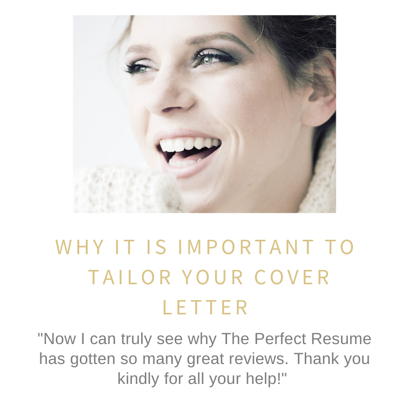 Why it is Important to Tailor your Cover Letter