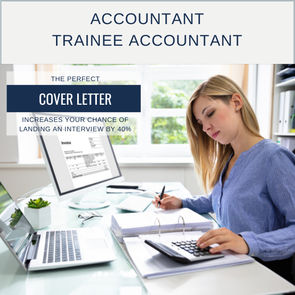 DIY Cover Letter Template For Accountant/Trainee Accountant Positions