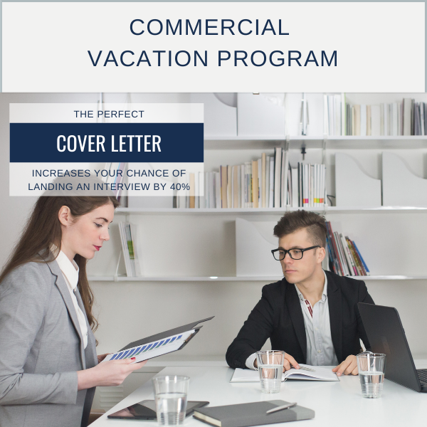 DIY Cover Letter Template For Commercial Vacation Program Positions