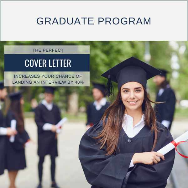 DIY Cover Letter Template For Graduate Program Positions