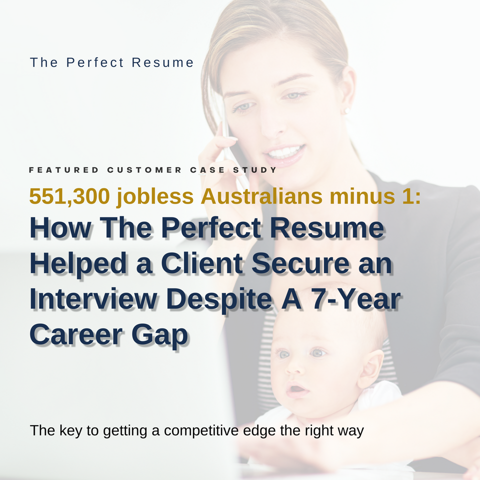 Professional Résumé Writers Case Study: Going Back to Work After 7 Years