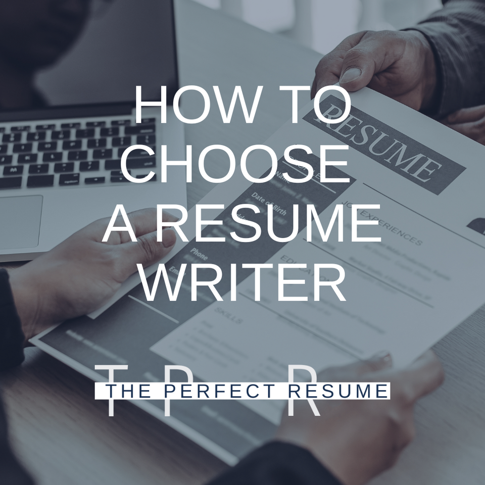 How to choose a resume writer