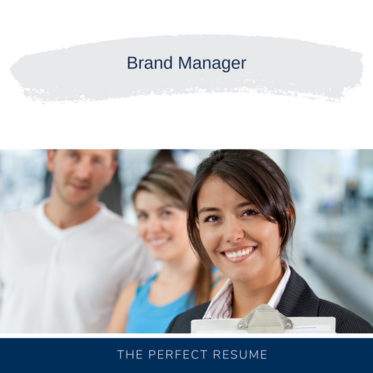 Brand Manager Resume Writing Services