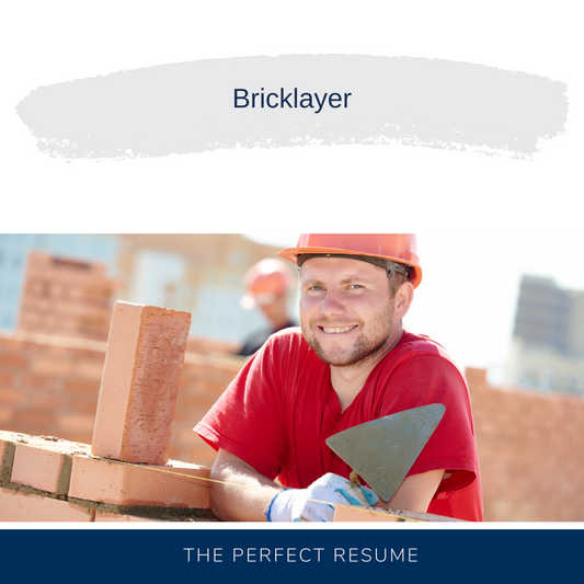 Bricklayer Resume Writing Services