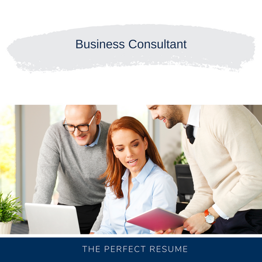 Business Consultant Resume Writing Services