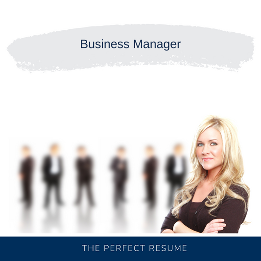 Business Manager Resume Writing Services