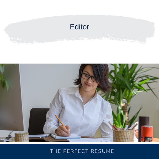 Editor Resume Writing Services
