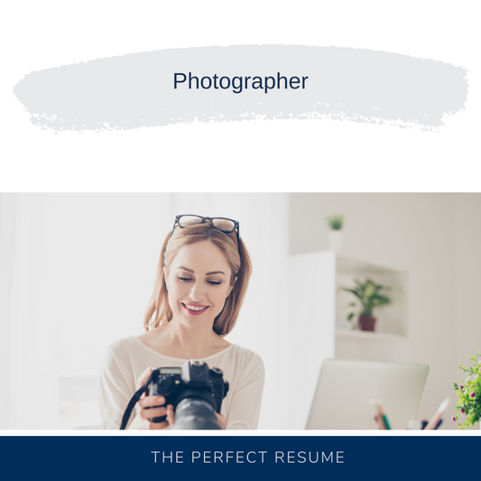 Photographer Resume Writing Services