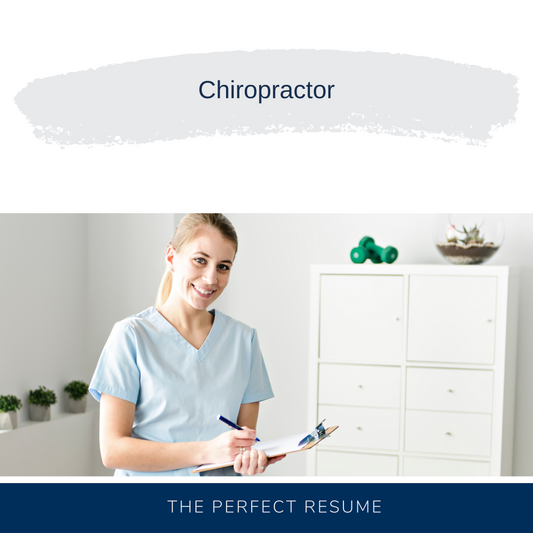 Chiropractor Resume Writing Services