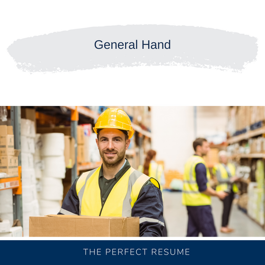 General Hand Resume Writing Services