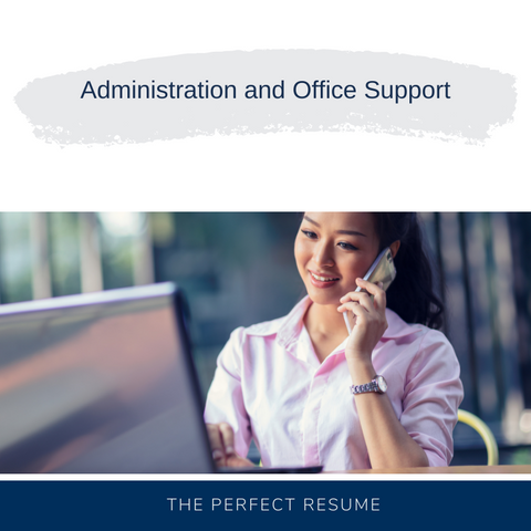 Administration and Office Support Resume Writing Services
