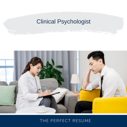 Clinical Psychologist Resume Writing Services