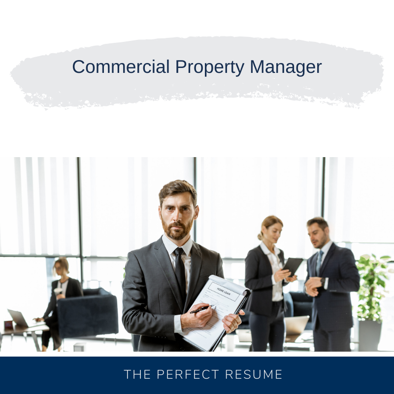 Commercial Property Manager Resume Writing Services