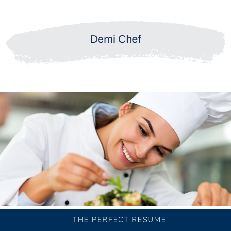 Demi Chef Resume 8493