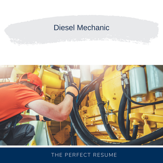 Diesel Mechanic Resume Writing Services