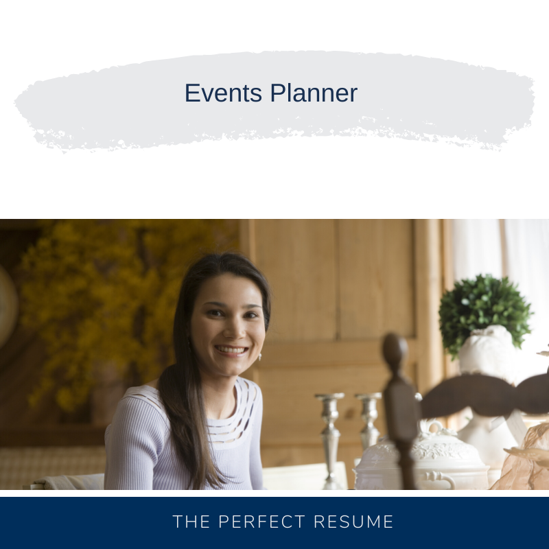 Events Planner Resume Writing Services
