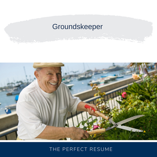 Groundskeeper Resume Writing Services