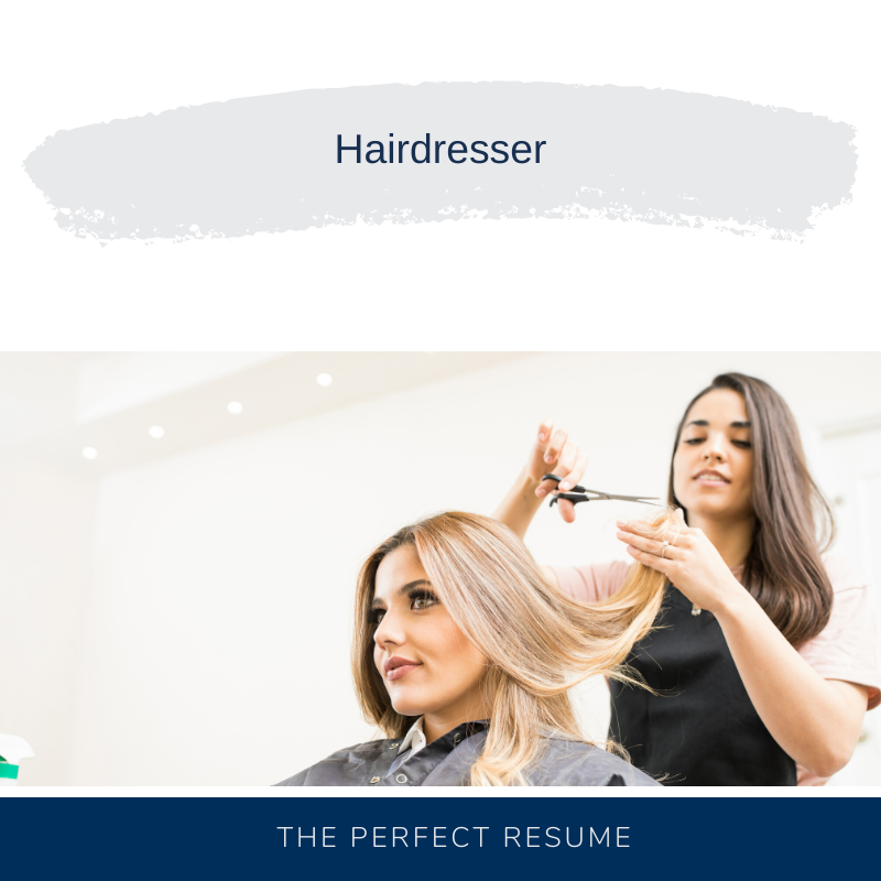 Hairdresser Resume Writing Services