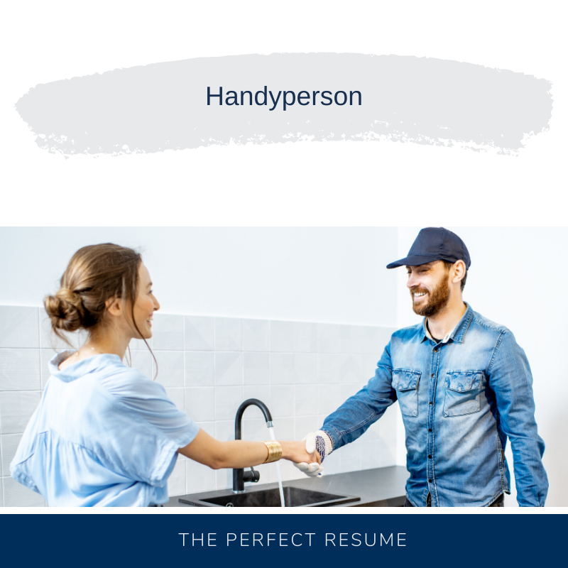 Handyperson Resume Writing Services