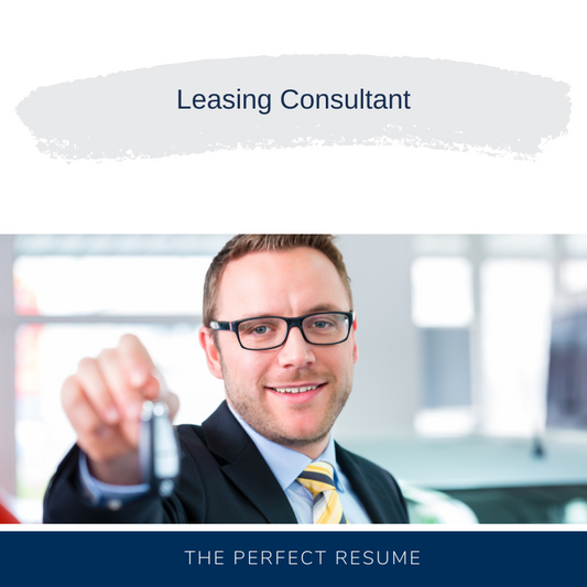 Leasing Consultant Resume Writing Services