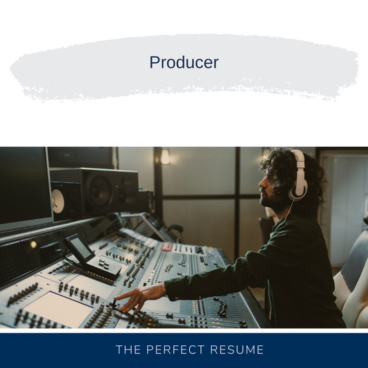 Producer Resume Writing Services