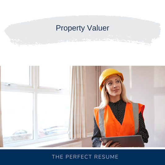 Property Valuer Resume Writing Services
