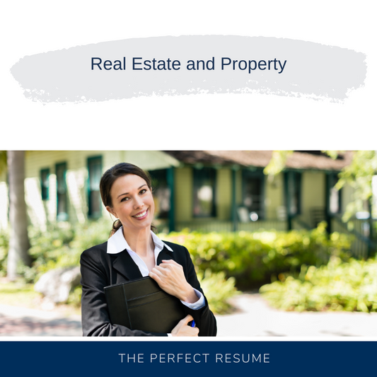 Real estate and Property Resume Writing Services