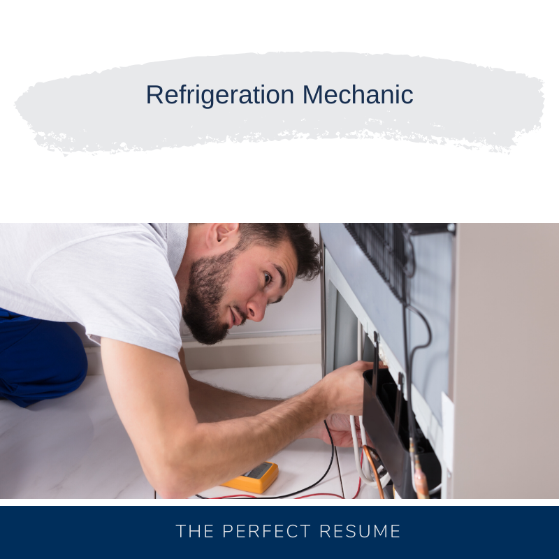 Refrigeration Mechanic Resume Writing Services