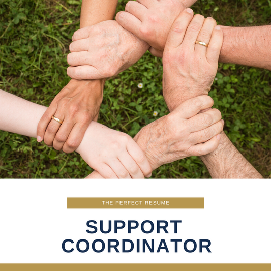 Support Coordinator Resume Writing Services