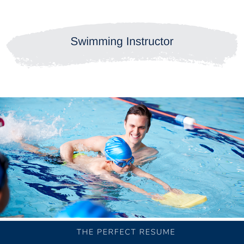 Swimming Instructor Resume Writing Services