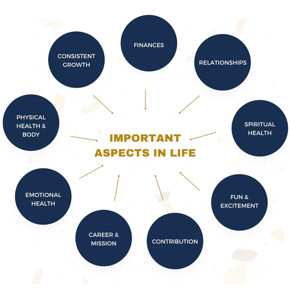 Important aspects in life