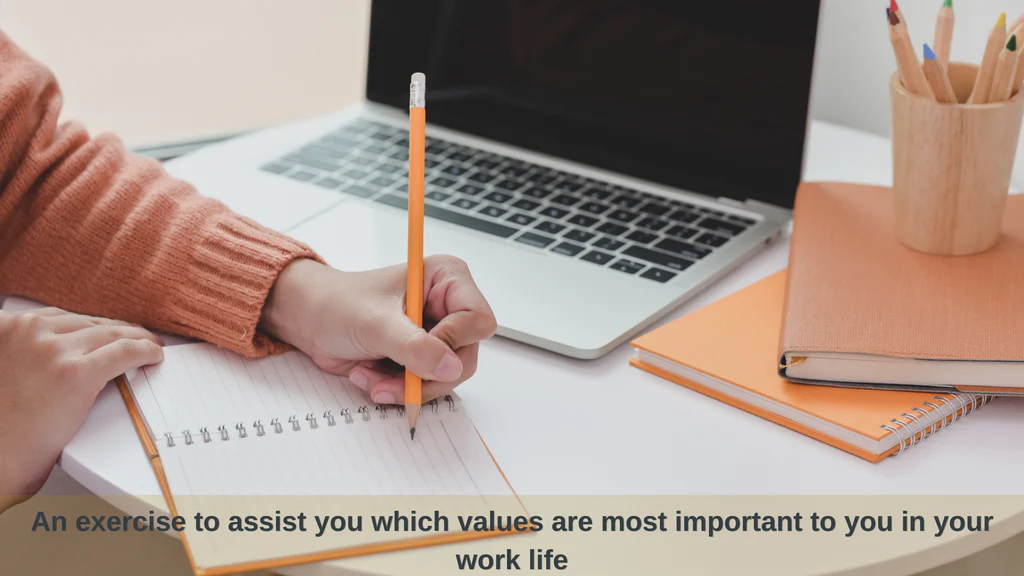 Discovering your values: A personal exercise